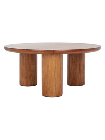 Safavieh Couchtisch in Hellbraun - (H)45,7 x Ø 102 cm