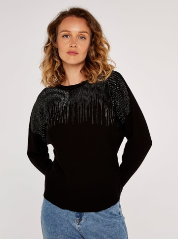 Apricot Pullover in Schwarz