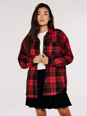 Apricot Blouse rood/zwart