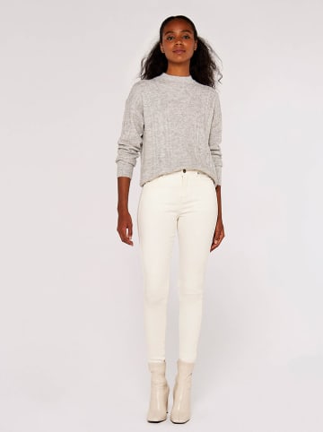 Apricot Pullover in Hellgrau