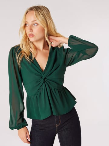 Apricot Bluse in Grün