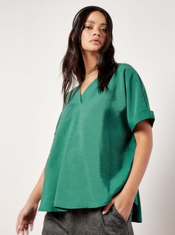 Apricot Bluse in Grün