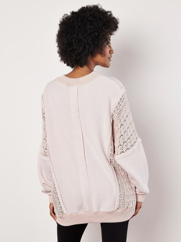 Apricot Sweter w kolorze jasnoróżowym