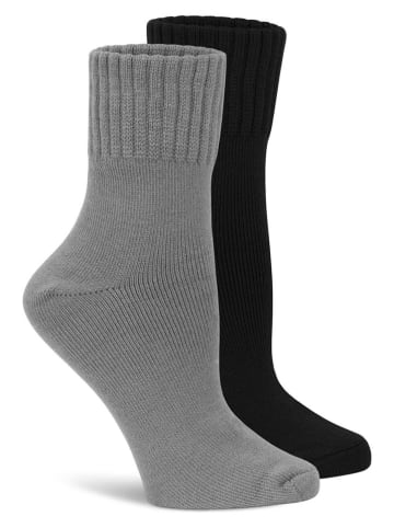 Lemon socks 6er-Set: Socken in Schwarz/ Grau