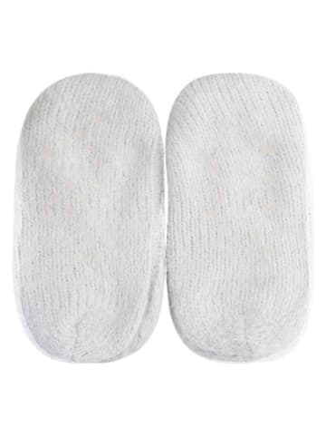 Lemon socks 3-delige set: pantoffels grijs