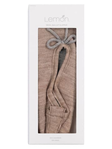 Lemon socks Kapcie (3 pary) w kolorze beżowym