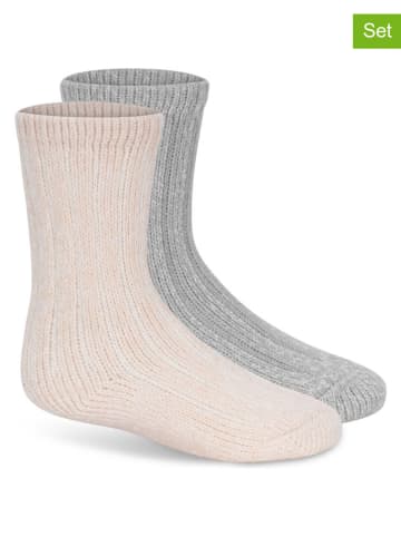 Lemon socks 6er-Set: Socken in Beige/ Grau