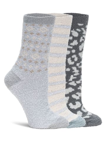 Lemon socks 18-delige set: sokken grijs