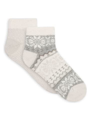 Lemon socks Skarpety (6 par) w kolorze beżowym