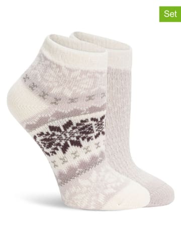 Lemon socks Skarpety (6 par) w kolorze beżowym