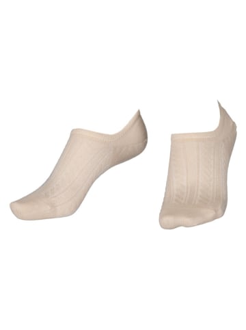 Lemon socks 3er-Set: Füßlinge in Rosa/ Beige/ Dunkelblau