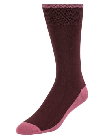 Ted Baker 6er-Set: Socken in Bordeaux/ Grau/ Rosa