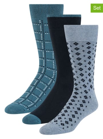 Ted Baker 6-delige set: sokken blauw/donkerblauw