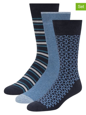 Ted Baker 6er-Set: Socken in Blau/ Dunkelblau