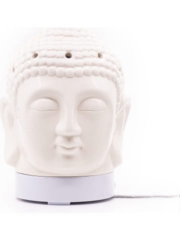 Aroma Dream Aromadiffuser "Buddha" wit - (H)17 x Ø 12,5 cm