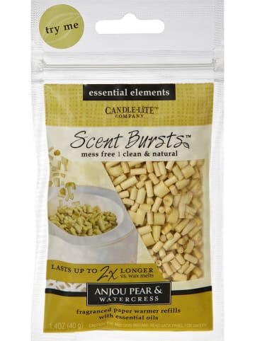 CANDEL-LITE Geurkorrels "Anjou Pear & Watercress" beige - 40 g
