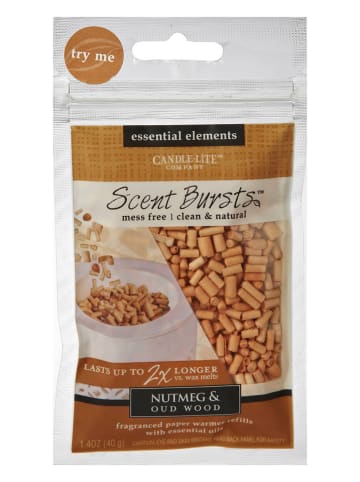 CANDLE-LITE Duftgranulat "Nutmeg & Oud Wood" - 40 g