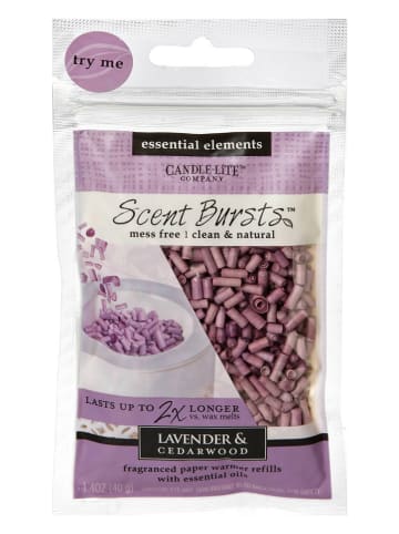 CANDLE-LITE Geurkorrels "Lavender & Cederwood" - 40 g