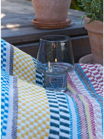 RIG-TIG Lampion olejny "Viva" w kolorze szarym - wys. 16,5 x Ø 10,5 cm