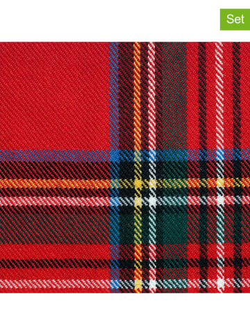 ppd 2-delige set: servetten "Check" rood - 2x 20 stuks