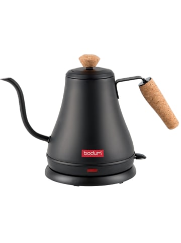 bodum Roestvrijstalen zwanenhalsketel-waterkoker "Melior" zwart - 800 ml