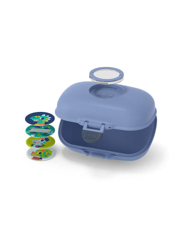 Monbento 3-częściowy zestaw "Tresor" w kolorze zielono-niebieskim na lunch