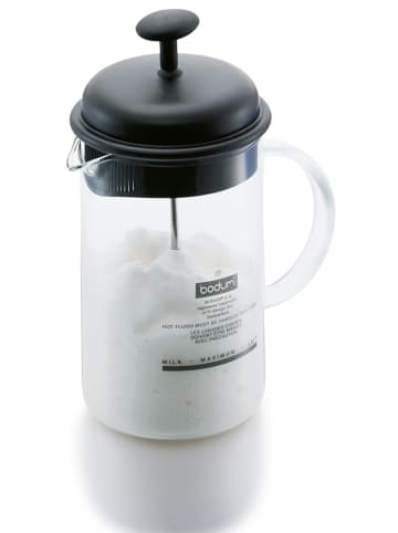 bodum Melkopschuimer "Caffettiera" zwart - 250 ml