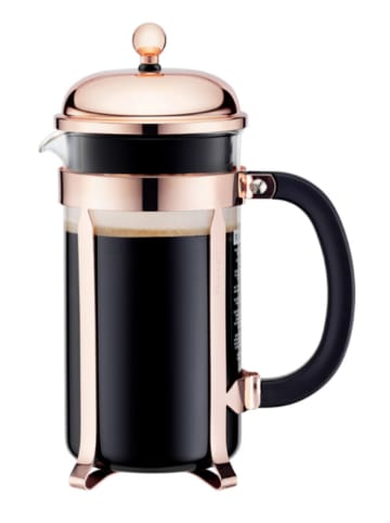 bodum Kaffeebereiter "Chambord" in Kupfer - 1 l