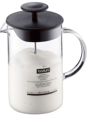 bodum Spieniacz "Latteo" w kolorze czarnym do mleka - 250 ml