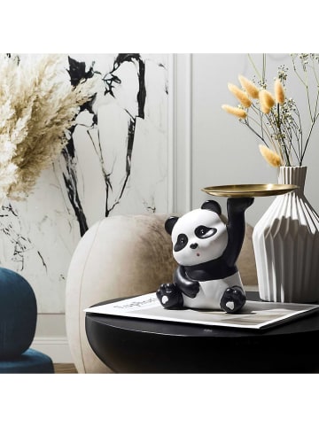 Rétro Chic Decofiguur zwart/wit - (H)18 cm