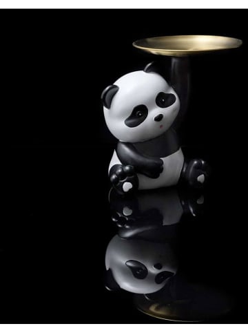 Rétro Chic Decofiguur zwart/wit - (H)18 cm