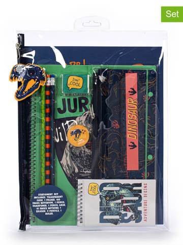 Tri-Coastal Design 10tlg. Notiz-Set in Dunkelblau/ Grün