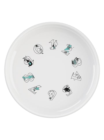 RIG-TIG Schale ''Moomin ABC'' in Weiß/ Türkis - Ø 15 cm