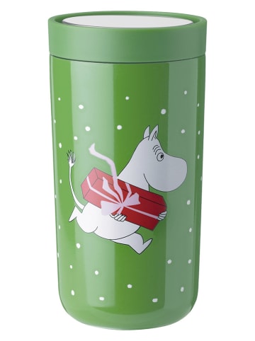 Stelton Kubek termiczny "To Go Click" w kolorze zielonym - 200 ml