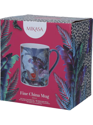 Mikasa Kop "Flamingo" turquoise/rood - 350 ml