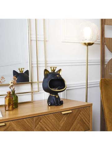 The Concept Factory Decoratief figuur zwart/goudkleurig - (H)25,5 cm