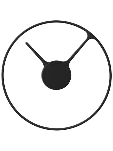 Stelton Wanduhr in Schwarz - Ø 30 cm