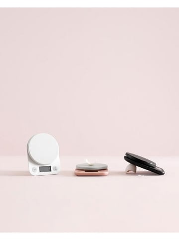 RIG-TIG Waga kuchenna "Foodie" w kolorze białym - 17 x 3,1 x 13,5 cm