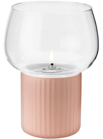 RIG-TIG Öllaterne ''Hygge'' in Rosa - Ø 12 cm