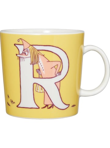 Moomin Kubek jumbo "R" w kolorze żółtym - 400 ml