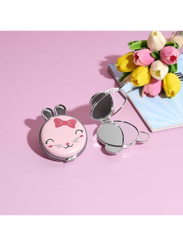 The Concept Factory Lusterko kosmetyczne w kolorze białym lub różowym (produkt niespodzianka)