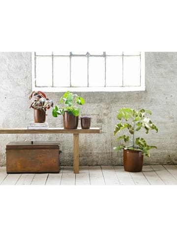 Stelton Bloemenpot ‘'Knabstrup’' oranje - (H)14 x Ø 12,7 cm