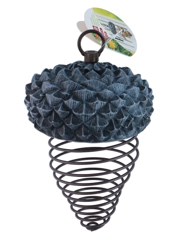 Edco Futterspender in Grau - (H)24 x Ø 13,5 cm