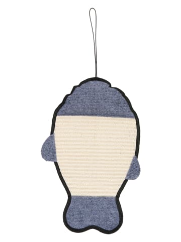 Edco Krabmat grijs/crème - (L)38 x (B)26 cm