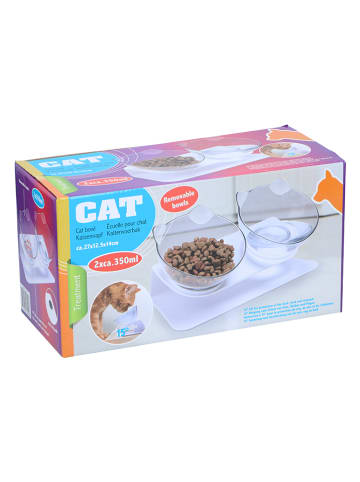 Edco Katzennäpfe in Weiß - 2x 350 ml