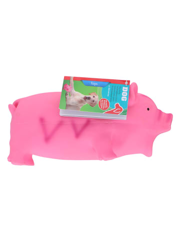 Edco Piszcząca zabawka w kolorze różowym - dł. 20 cm