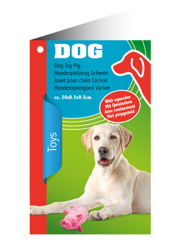 Edco Piepspeelgoed roze - (L)20 cm