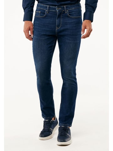 Mexx Spijkerbroek "Logan" - slim fit - donkerblauw