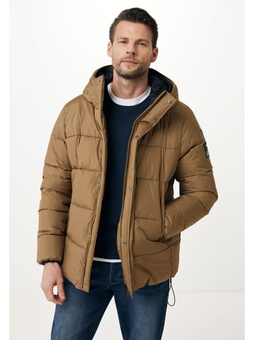 Mexx Doorgestikte jas lichtbruin