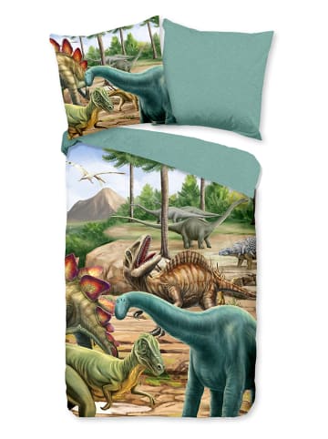 Good Morning Komplet pościeli "Prehistory" ze wzorem